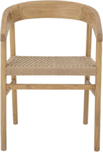 "Vitus Spisebordsstol, Natur, Eg Home Furniture Chairs & Stools Chairs Brown Bloomingville"