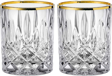 Nachtmann - Noblesse whiskyglass 29,5 cl 2 stk gold