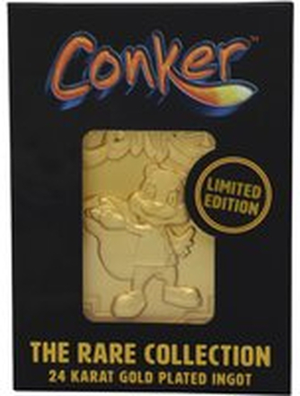 The Rare Collection - Conker 24k Gold Plated Ingot - Rare Store Exclusive