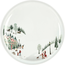 Pillivuyt - Vinter tallerken flat rett kant 26 cm Ildfast porselen hvit