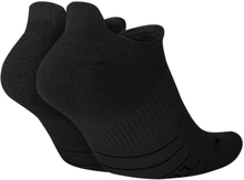 Nike Multiplier Running No-Show Socks (2 Pairs) - Black