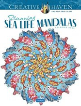 Creative Haven Stunning Sea Life Mandalas Coloring Book