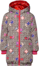 "Reversible Puffer Jacket Foret Jakke Multi/patterned Little Marc Jacobs"