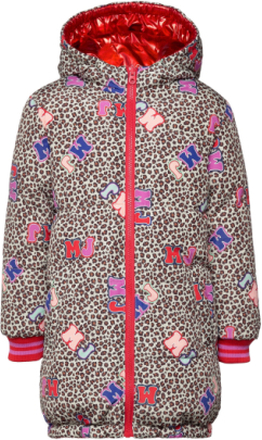 Reversible Puffer Jacket Fôret Jakke Multi/mønstret Little Marc Jacobs*Betinget Tilbud