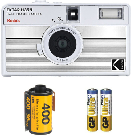 Kodak EKTAR H35N Startkit Striped Silver, Kodak