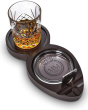 Cigar Askebegersett med Whisky Glass