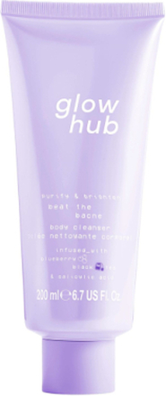 Glow Hub Purify & Brighten Beat The Bacne Body Cleanser 200Ml Beauty WOMEN Skin Care Body Shower Gel Nude Glow Hub*Betinget Tilbud