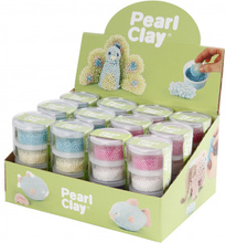 Pearl Clay , mixade frger, 12 set/ 1 frp.