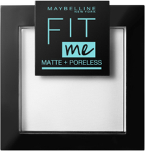 Maybelline New York Fit Me Matte + Poreless Powder 90 Translucent Pudder Makeup Maybelline