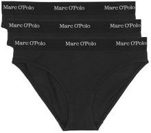 Marc O Polo Bottom Briefs Trusser 3P Sort bomuld Small Dame