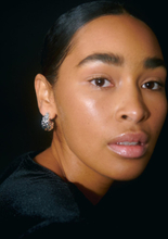 Gina Tricot - Crinkled silver drop earrings - Korvakoru - Silver - ONESIZE - Female
