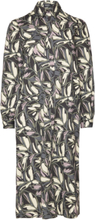 Slfrankie Shirt Dress Knælang Kjole Multi/patterned Soaked In Luxury