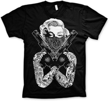 Marilyn Monroe Gangsta Pose T-Shirt, T-Shirt