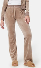 Juicy Couture Del Ray Classic Velour Pant Fungi S