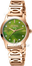 Ferrè Milano FM1L126M0251 Grønn/Rose-gulltonet stål Ø31 mm