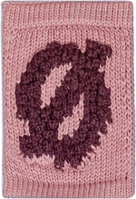 Knitted Letter Ø, Rose Home Kids Decor Decoration Accessories-details Pink Smallstuff