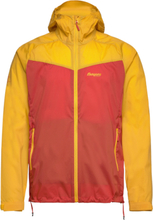Microlight Jacket Brick/Light Golden Yellow S Sport Sport Jackets Yellow Bergans