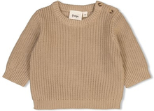 Feetje Strik Sweater The Magic is in You Taupe