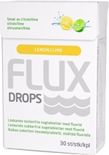 Flux Drops Lemon/Lime 30 tablettia