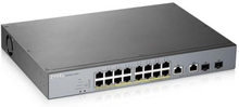 Zyxel GS1350-18HP, 18 Port managed CCTV PoE switch, long range, 250W