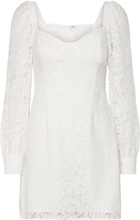 "Atreena Lace Mini Dress Kort Kjole White French Connection"
