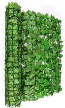 Fency Bright Leaf insynsskyddsstaket vindskydd 300x100 cm bok ljusgrön