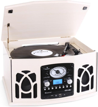 NR-620 Stereoanläggning LP-spelare MP3-inspelning cream