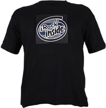 T-shirt LED 2-färgad iRock Inside design strl XL