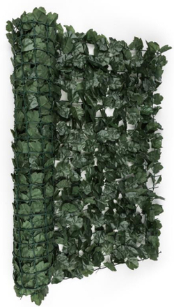 Fency Dark Ivy insynsskyddsstaket vindskydd 300x150 cm murgröna mörkgrön