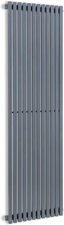 Delgado 160 x 45 element 822W varmvatten 1/2" 8-20m² grå