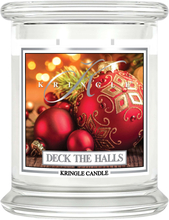 Kringle Candle Deck The Halls Scented Candle Medium 411 g