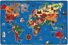Strehög World Map Matta 100x150 cm