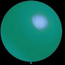 10 stuks - Decoratieballonnen turquoise 28 cm pastel professionele kwaliteit