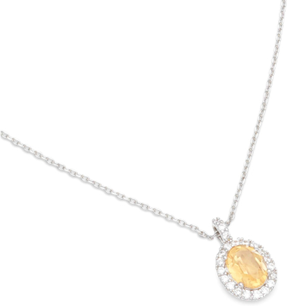 Lily and Rose Luna necklace - Golden brown topaz Golden brown to