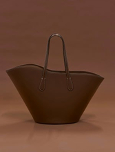 Little Liffner Open Tulip Tote Large Chestnut One size