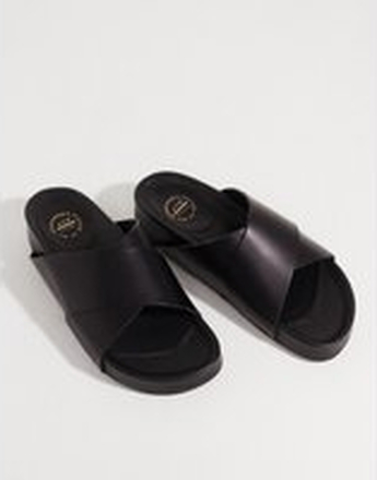 ATP ATELIER - Platåsandaler - Black - Urbino Leather Everyday Sandals - Platåskor