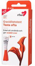RFSU - Graviditetstester - Transparent - Pregnancy Test 8-pack - Graviditetstester