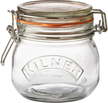 Round Clip Top Jar Home Kitchen Kitchen Storage Kitchen Jars Nude Kilner*Betinget Tilbud
