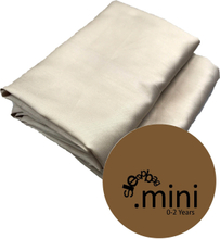 Sleepbag Bomulds lagen / mini 0-2år / 2-pak - lysbrun