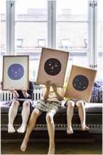 Chirpy Feeling - 30X40 Home Kids Decor Posters & Frames Posters Feelings Oransje MADO*Betinget Tilbud