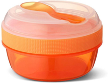 Carl Oscar N'ice Cup Snackbox med køleelement (Orange)
