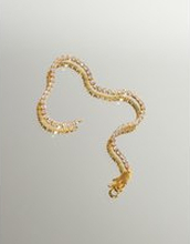 Muli Collection - Armbånd - Gull - Thin Tennis Bracelet - Smykker - Bracelet