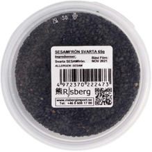 Sesamfrön, svarta, 65 g - Risberg