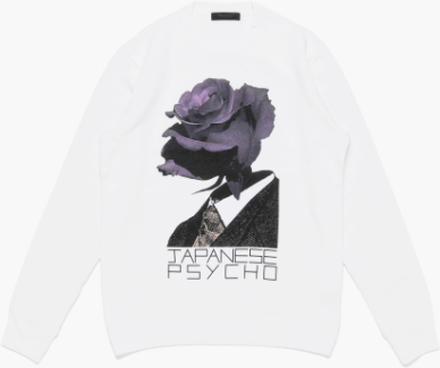 Undercover - Japanese Psycho Sweatshirt - Hvid - XL