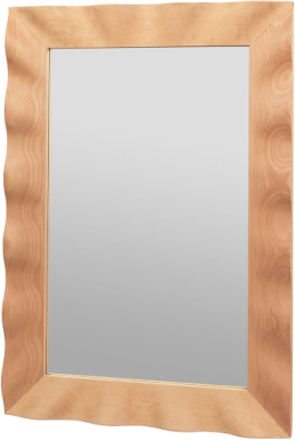 Wavy Mirror Home Furniture Mirrors Wall Mirrors Brown Broste Copenhagen