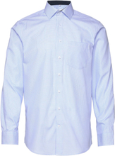 Cityhemden 1/1 Arm Skjorte Business Blå Seidensticker*Betinget Tilbud