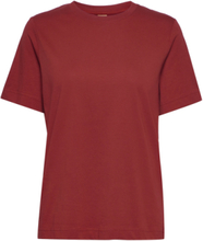 Ecosa T-shirts & Tops Short-sleeved Rød BOSS*Betinget Tilbud