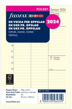 Kalendersats 2024 Dagbok Pocket Vecka/Uppslag Vert S/D/N