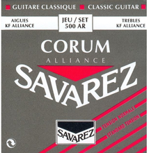Savarez 500AR Alliance Corum strenger for klassisk gitar, rød