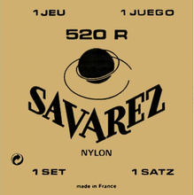 Savarez 520R spansk gitarstrenger, rød